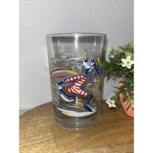 Walt Disney World 25th Anniversary Glass Goofy-Remember the Magic -McDonald's
